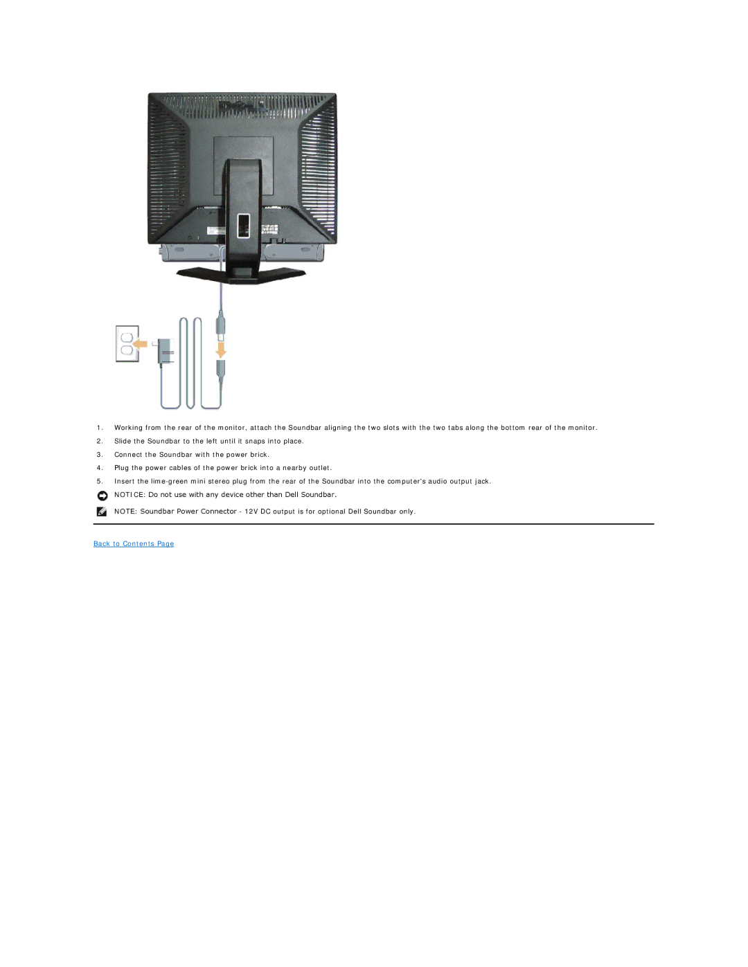 Dell E178FP appendix Back to Contents 