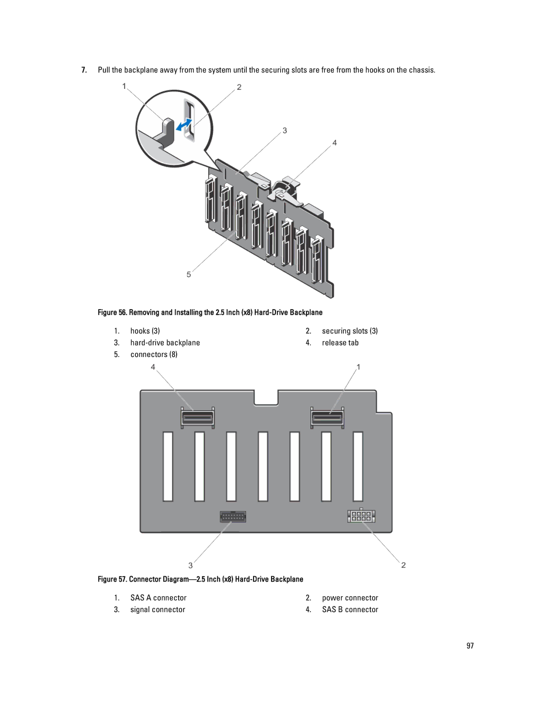 Dell R820, E21S001 owner manual Hooks 