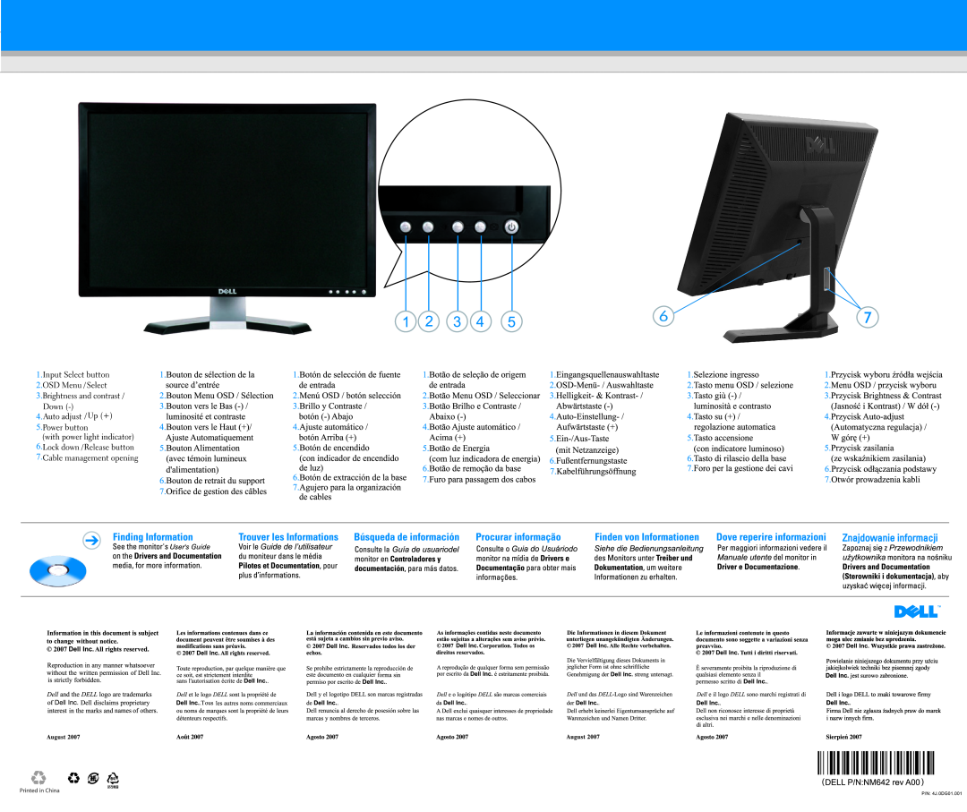 Dell E248WFP manual 