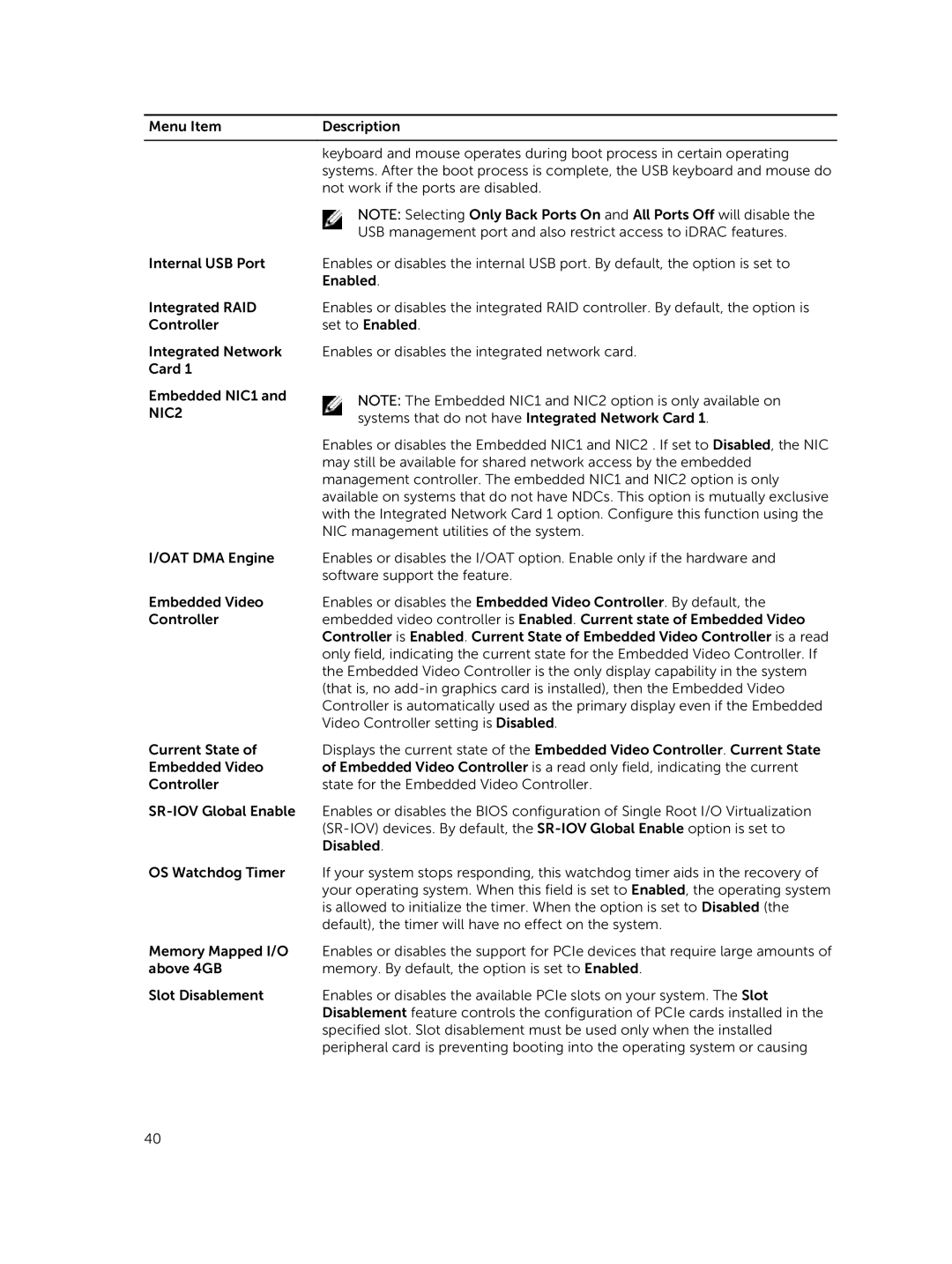 Dell E26S Series owner manual NIC2 