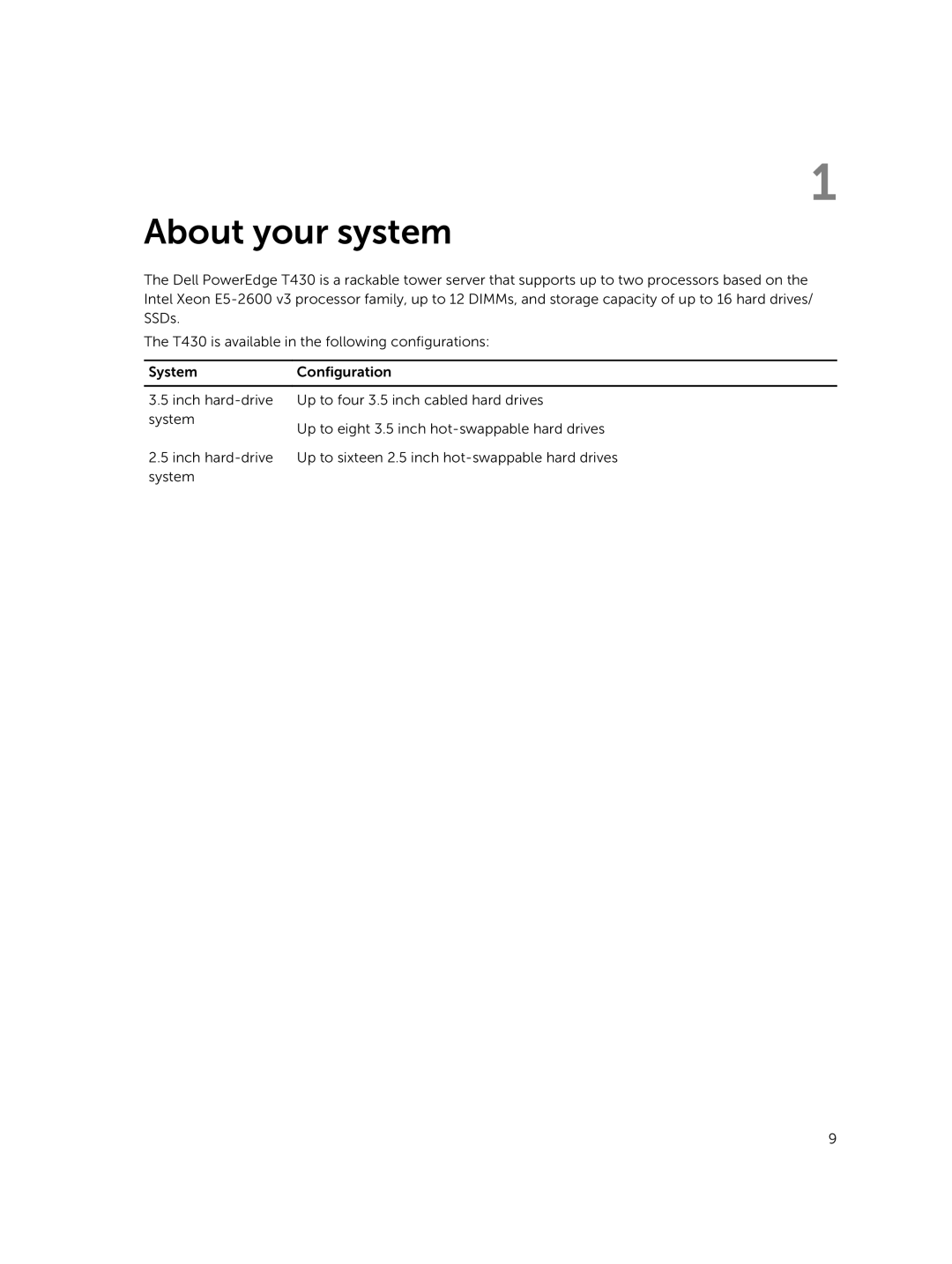 Dell E30S owner manual About your system 