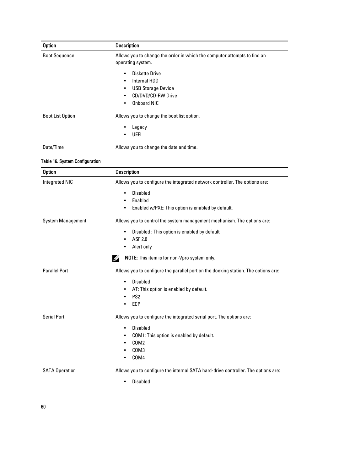 Dell E5430 owner manual Uefi 