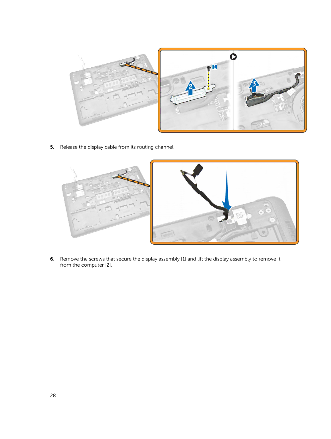 Dell E5550 owner manual 