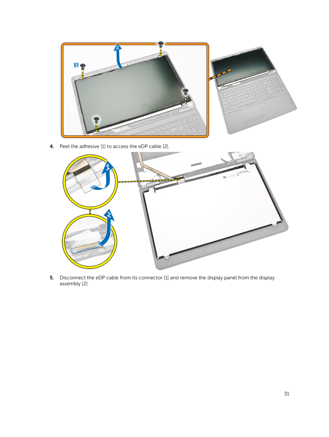 Dell E5550 owner manual 