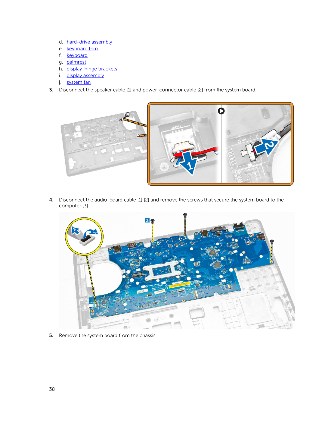 Dell E5550 owner manual 