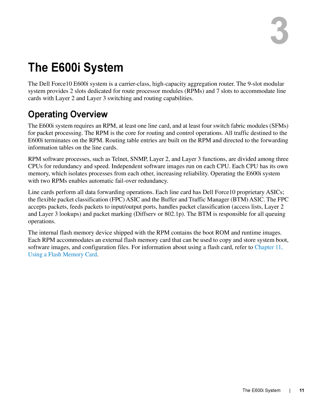 Dell E600I manual E600i System, Operating Overview 