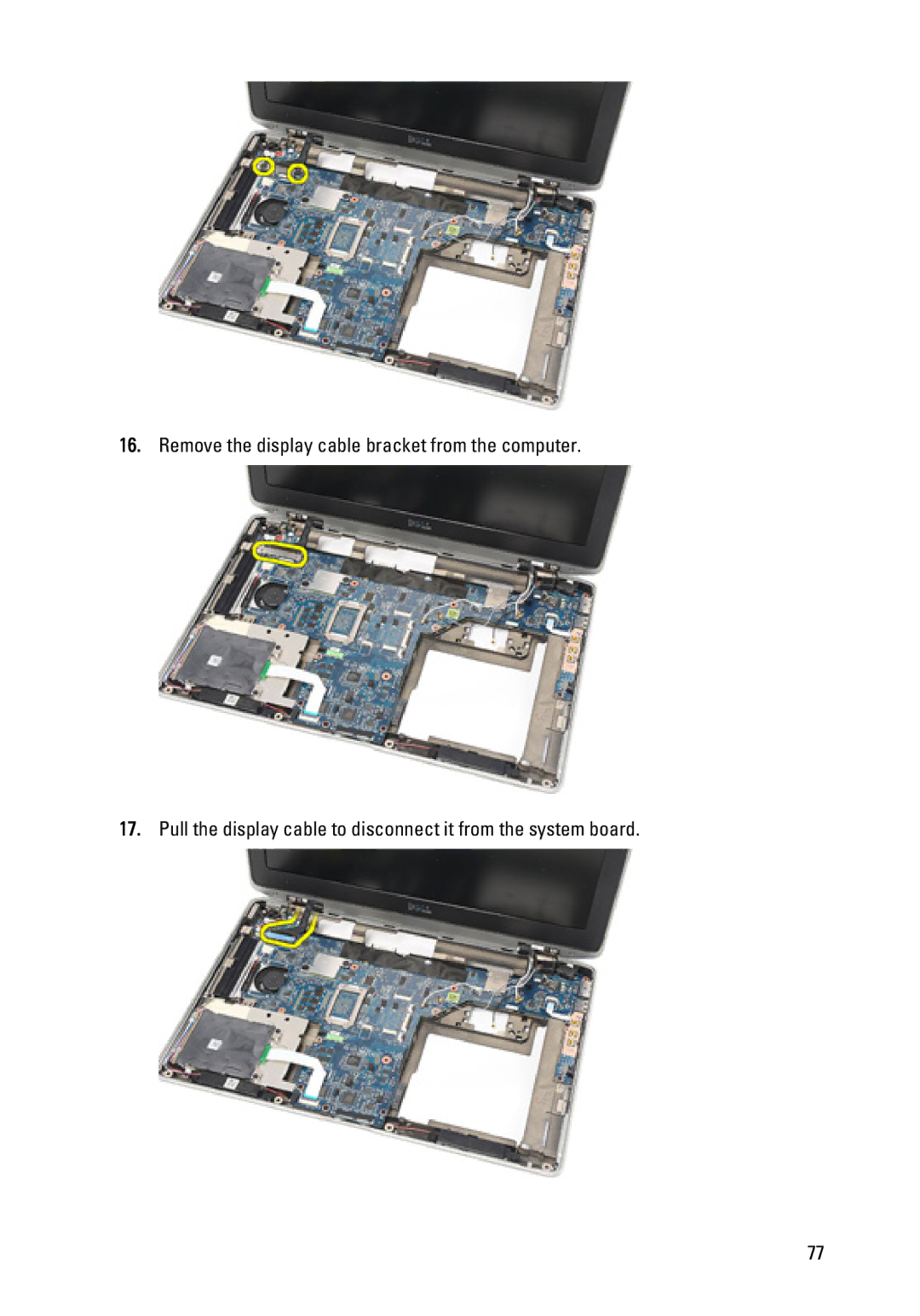 Dell E6320 owner manual 