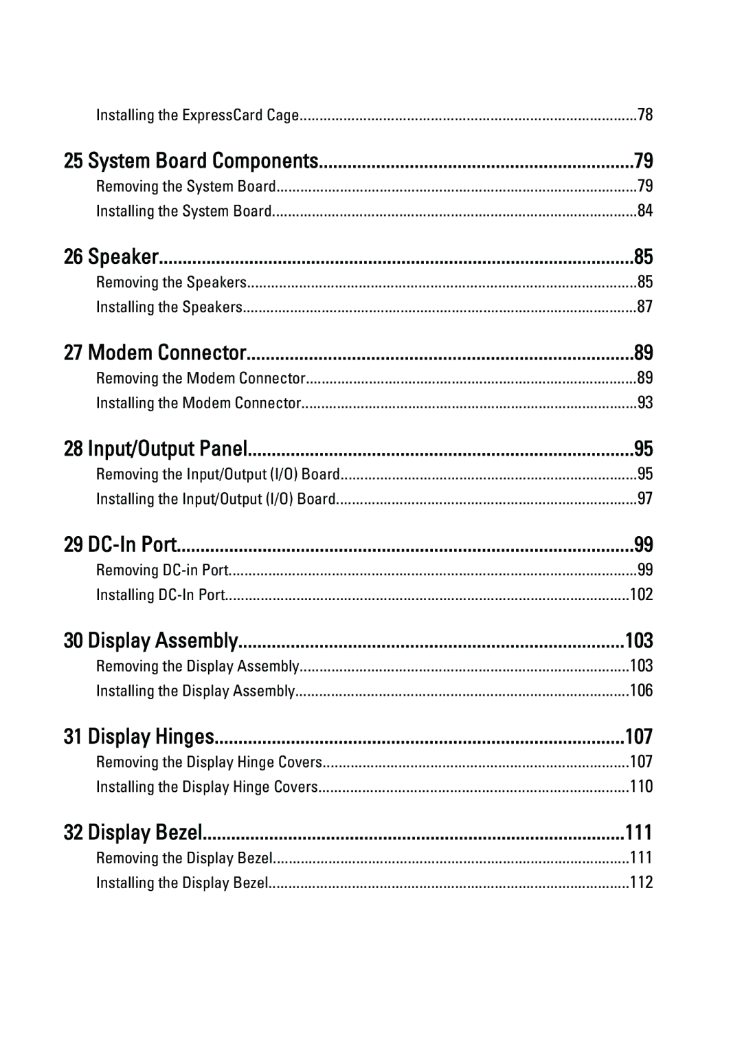 Dell E6420 owner manual 103 