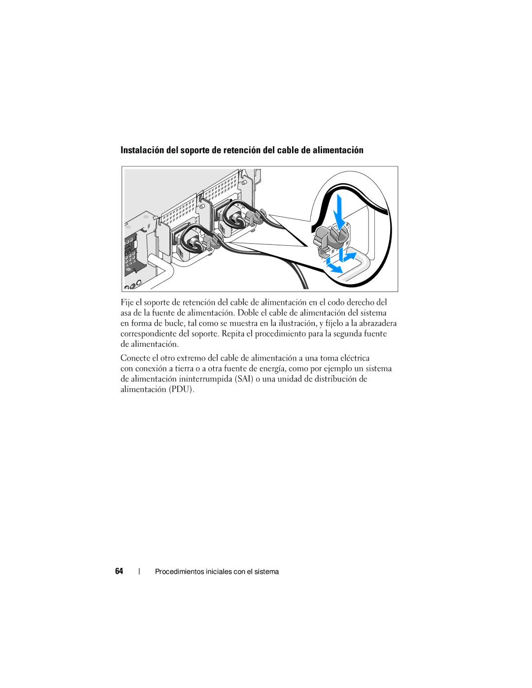 Dell EMS01, YX154 manual Procedimientos iniciales con el sistema 