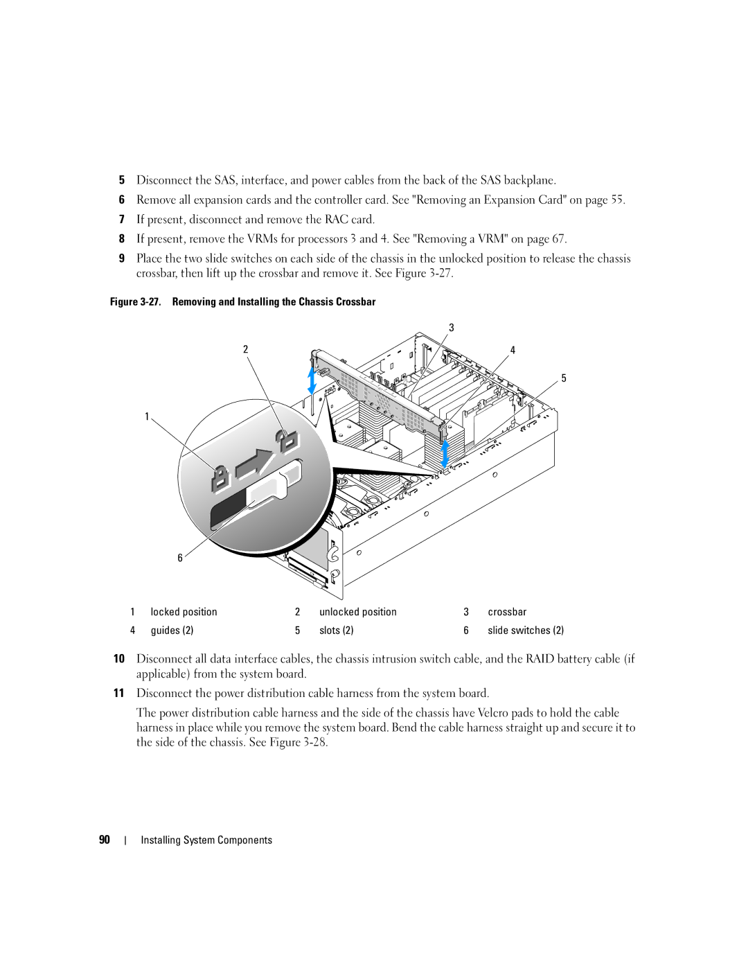 Dell EMU01 owner manual Slide switches 