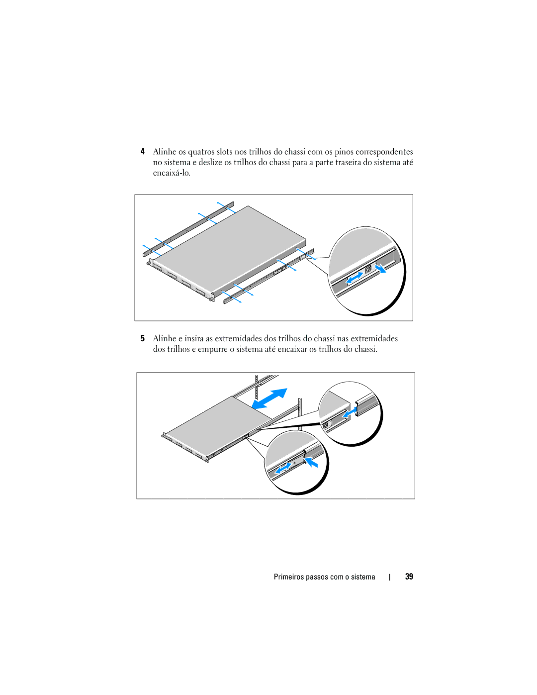 Dell F0VN9 manual Primeiros passos com o sistema 