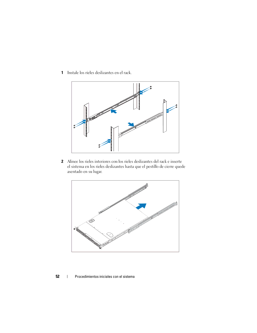 Dell F0VN9 manual Procedimientos iniciales con el sistema 