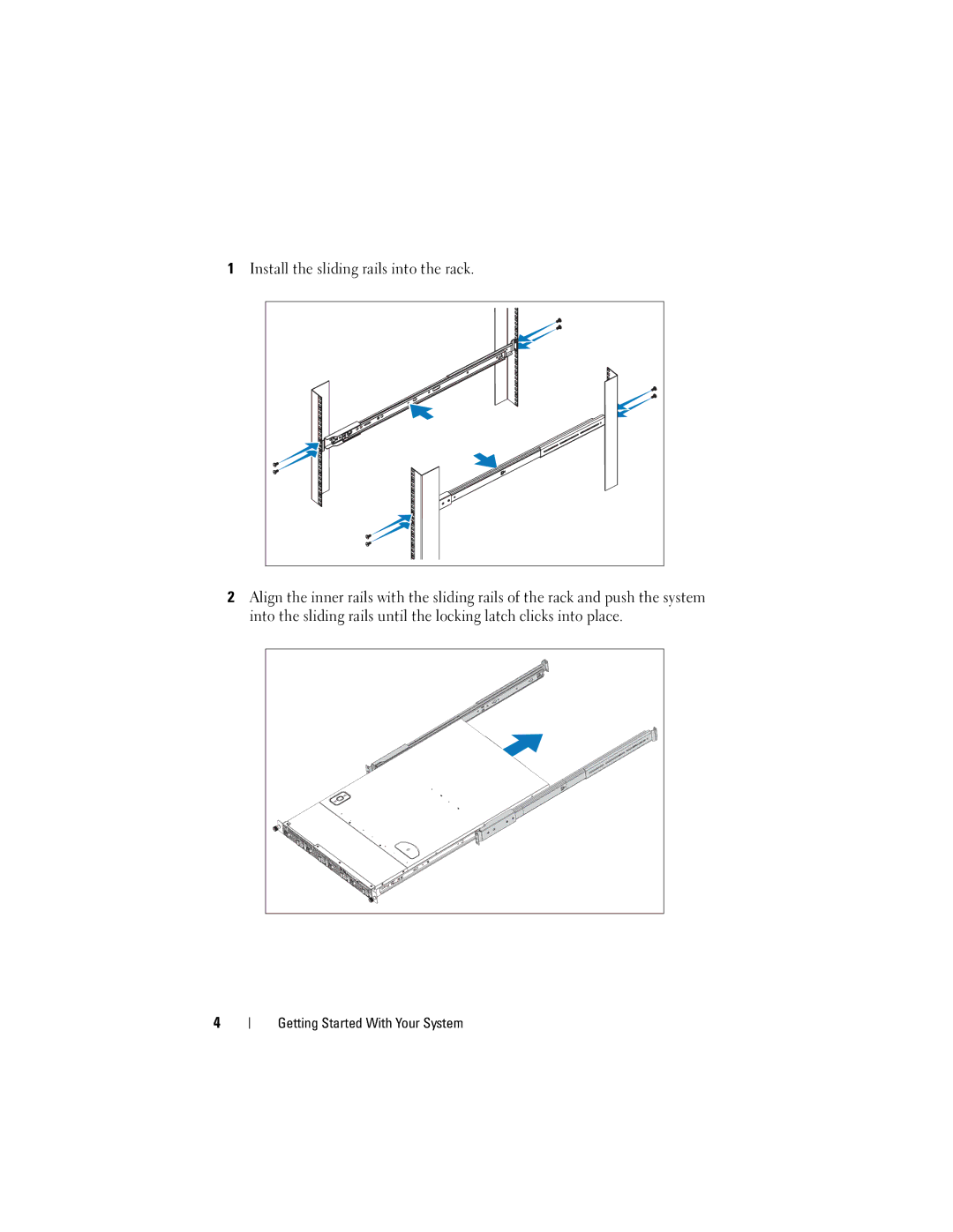 Dell F0VN9 manual Getting Started With Your System 