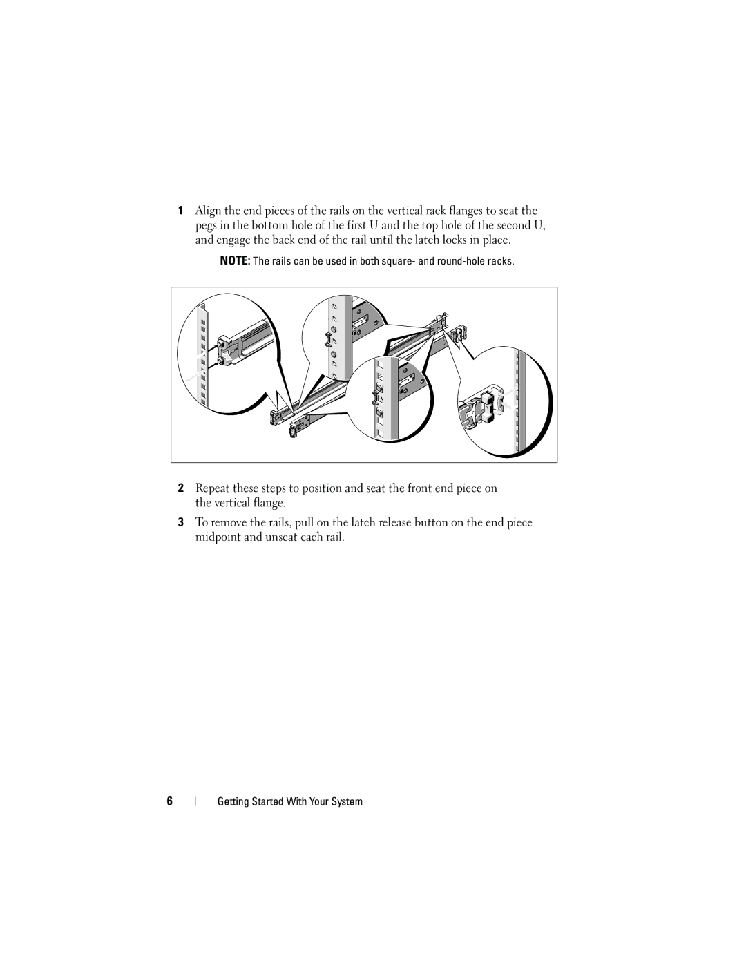 Dell F0VN9 manual Getting Started With Your System 