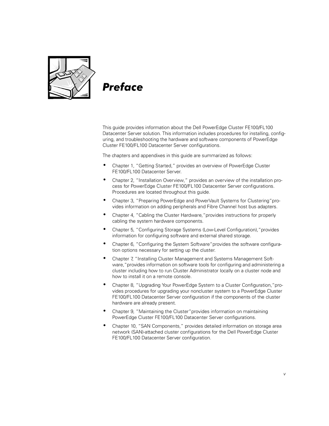 Dell FL100, FE100 manual Preface 