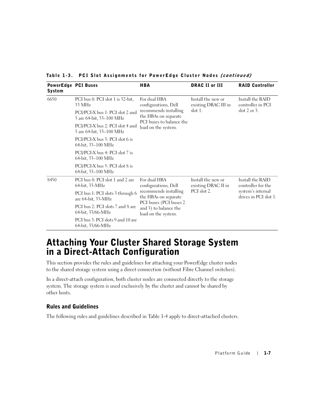 Dell FE300 manual to balance 64-bit, 33/66-MHz Load on the system 