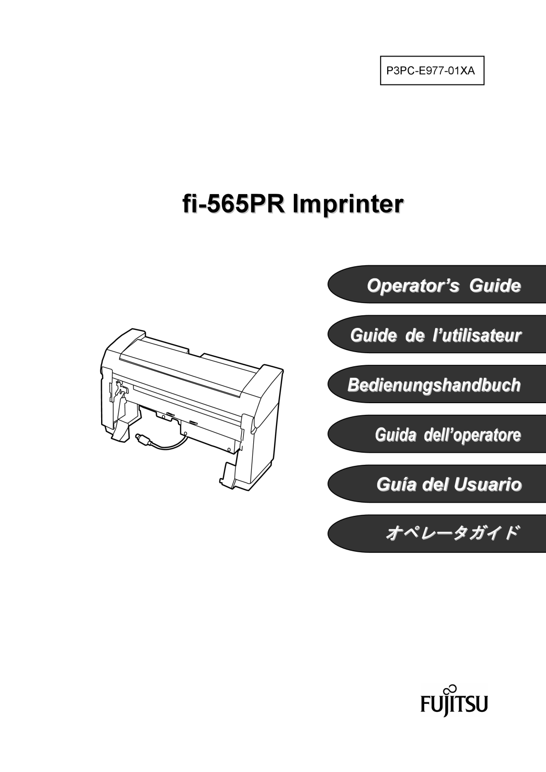 Dell fi-565PR manual Fi-565PR Imprinter 