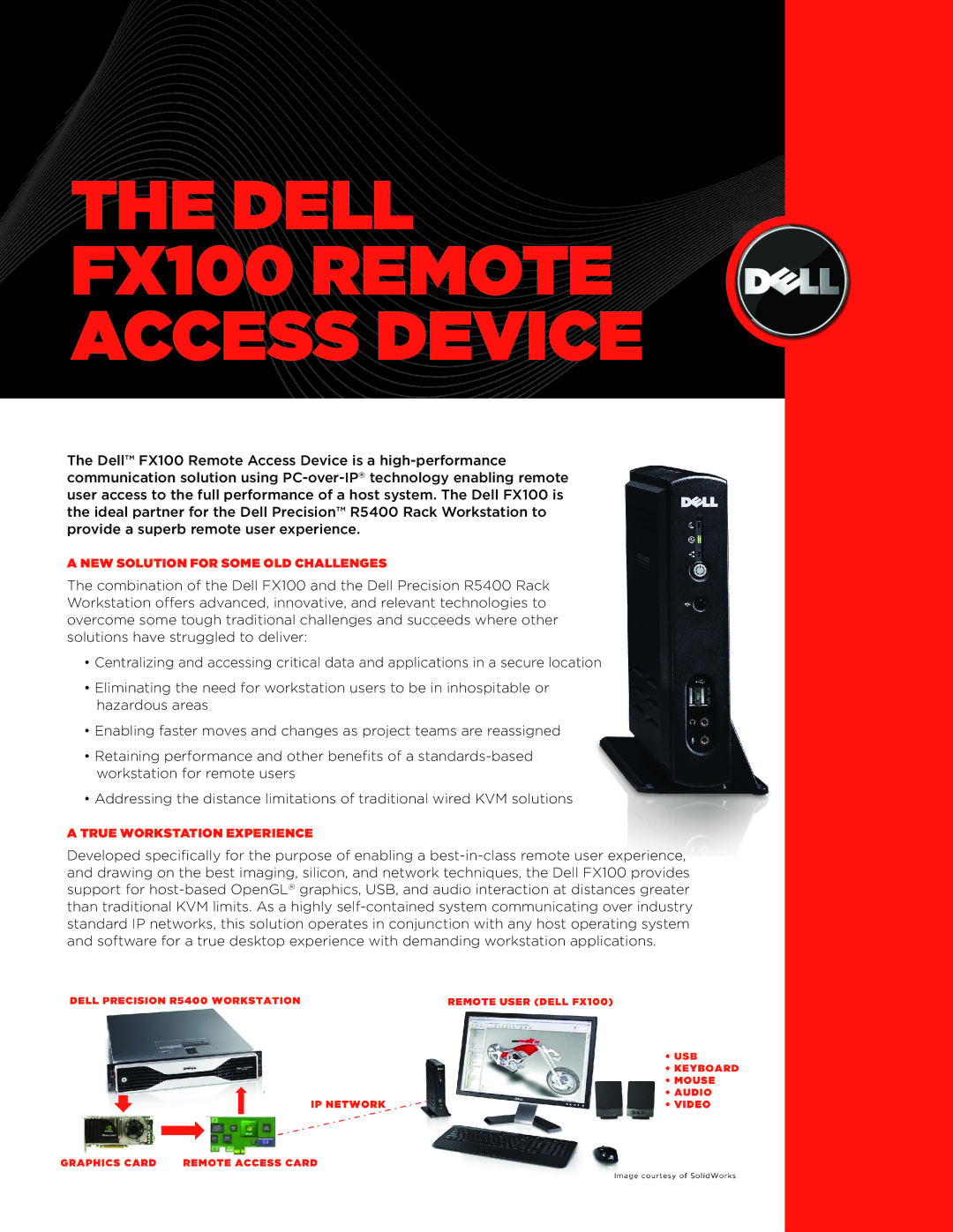 Dell manual Dell FX100 Remote Access Device 