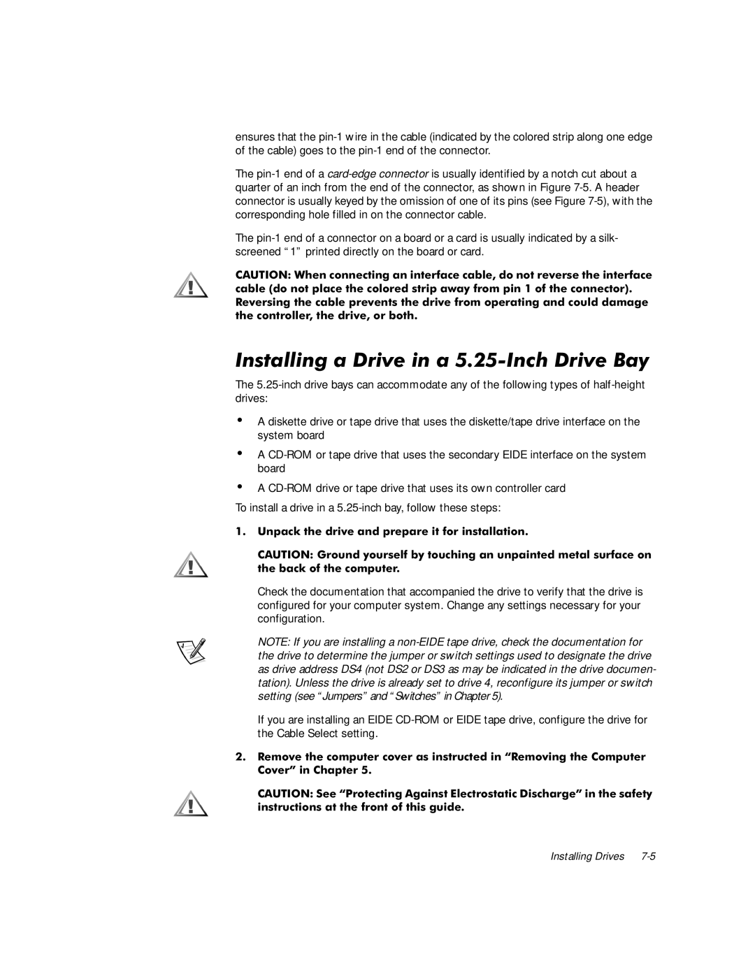 Dell G1 manual Qvwdoolqjdulyhlqd,Qfkulyh%D, 8QSDFNWKHGULYHDQGSUHSDUHLWIRULQVWDOODWLRQ 