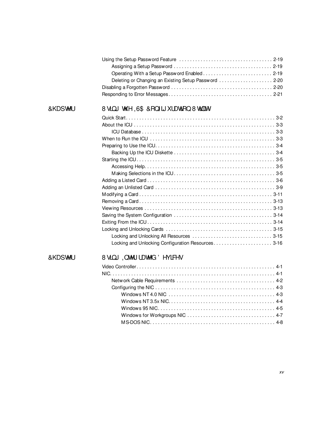 Dell G1 manual Video Controller, Ms-Dos Nic 