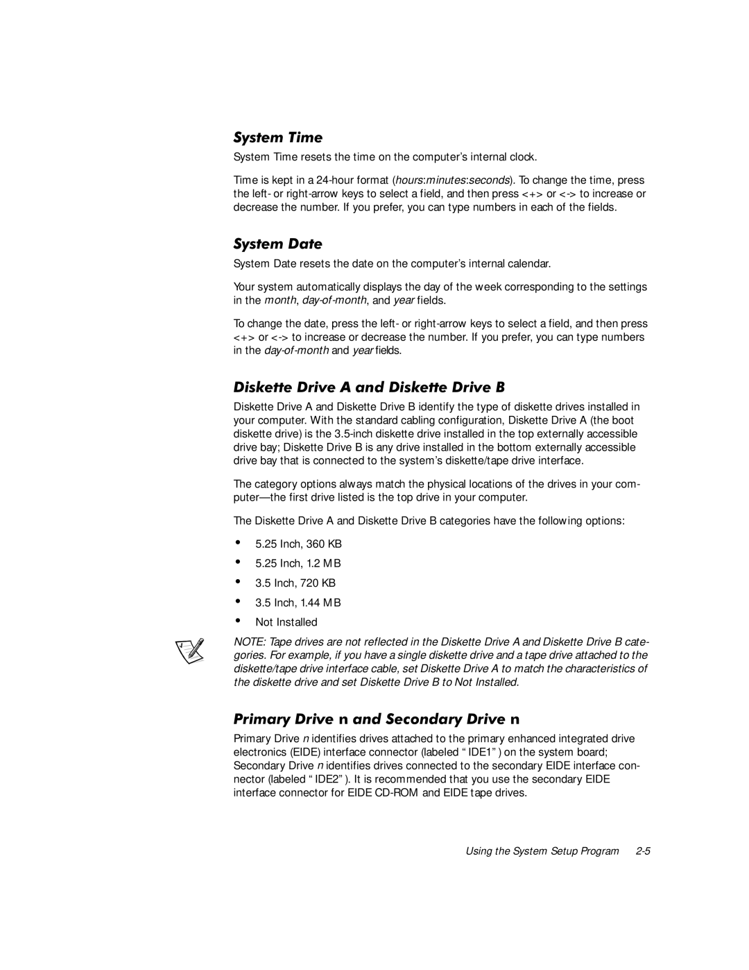 Dell G1 manual VWHP7LPH, Lvnhwwhulyh$Dqglvnhwwhulyh%, 3ULPDU\ULYHQDQG6HFRQGDU\ULYHQ 