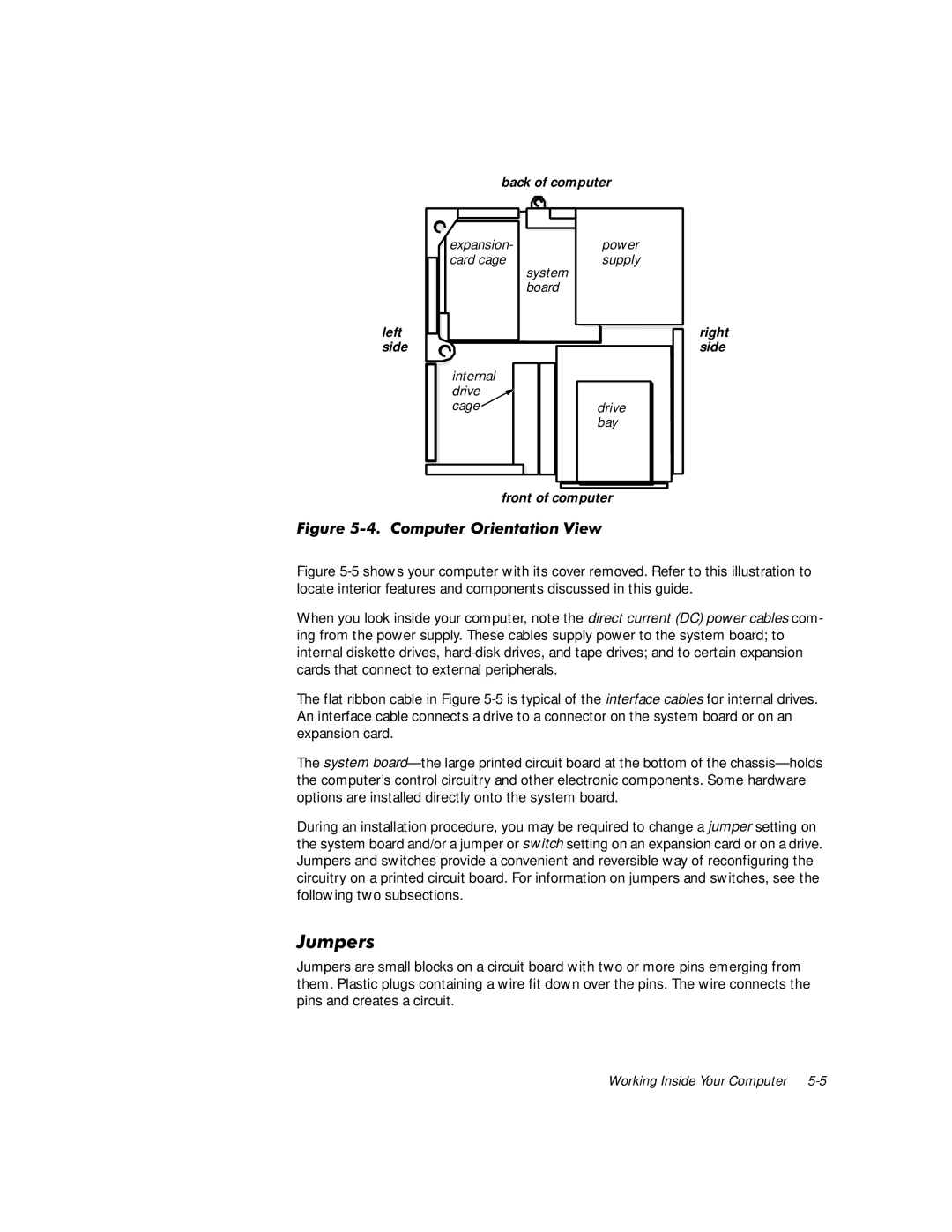 Dell G1 manual Xpshuv, LJXUH&RPSXWHU2ULHQWDWLRQ9LHZ 