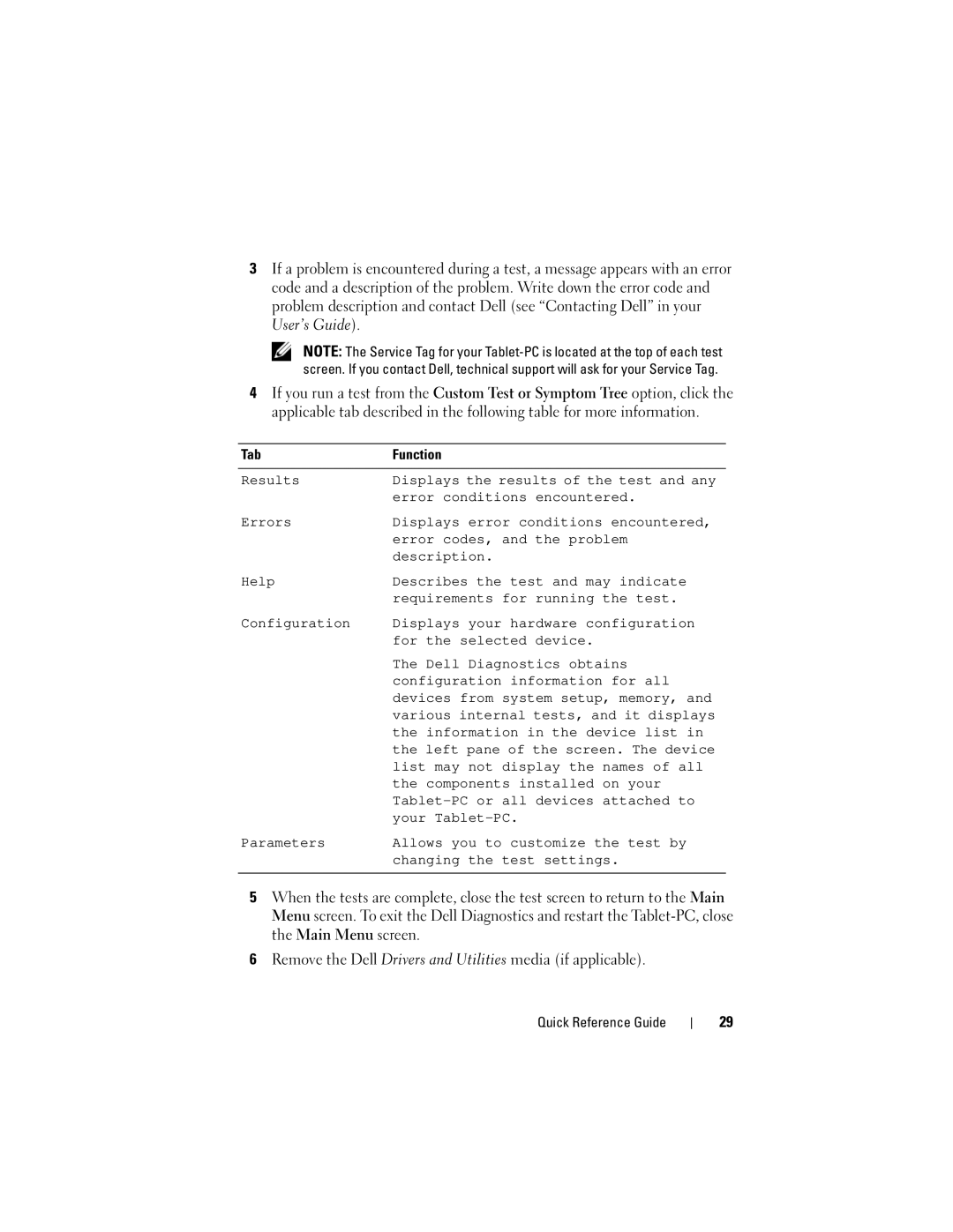 Dell GM919 manual Quick Reference Guide 