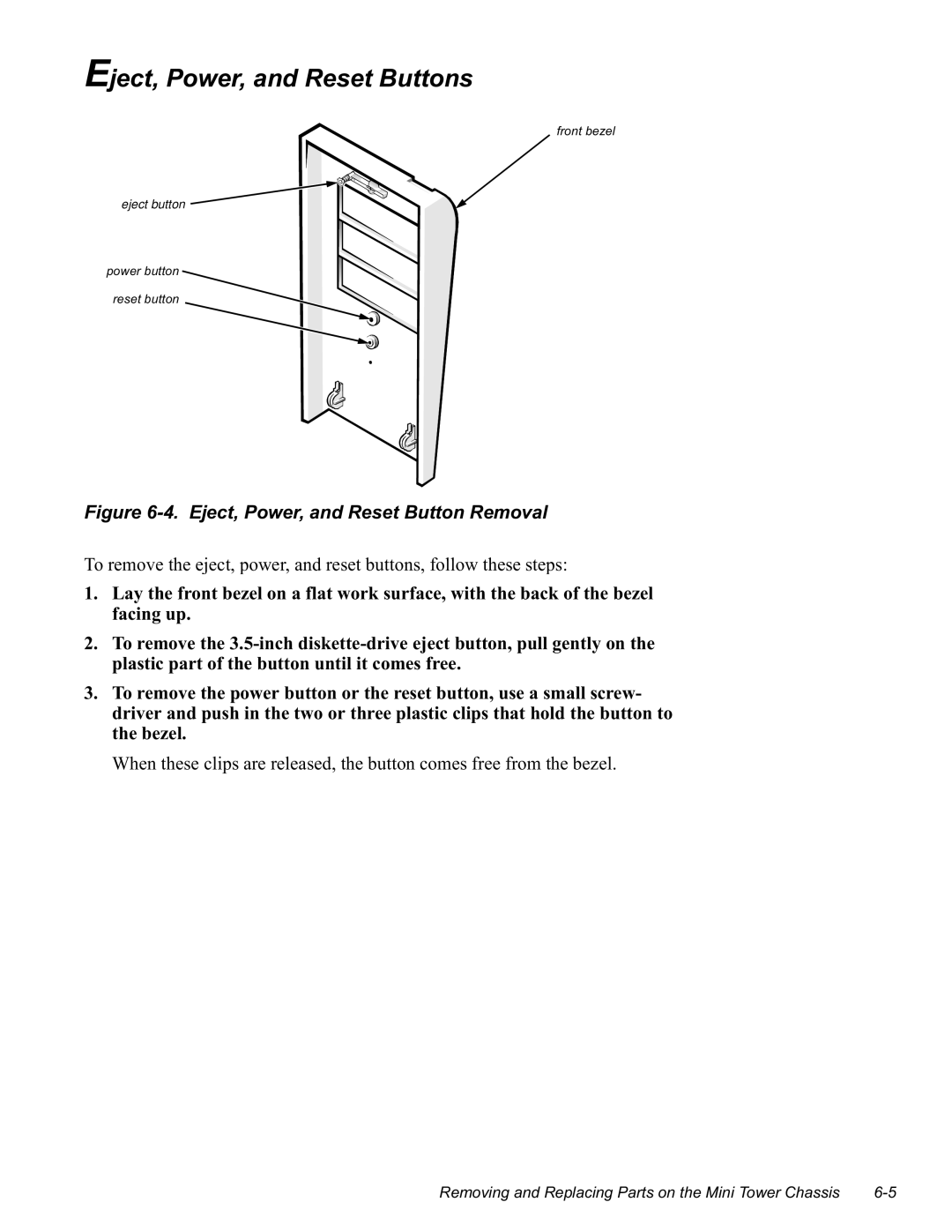 Dell GN manual Khqwkhvhfolsvduhuhohdvhgwkhexwwrqfrphviuhhiurpwkhehho, Iurqwehho, Srzhuexwwrq Uhvhwexwwrq 