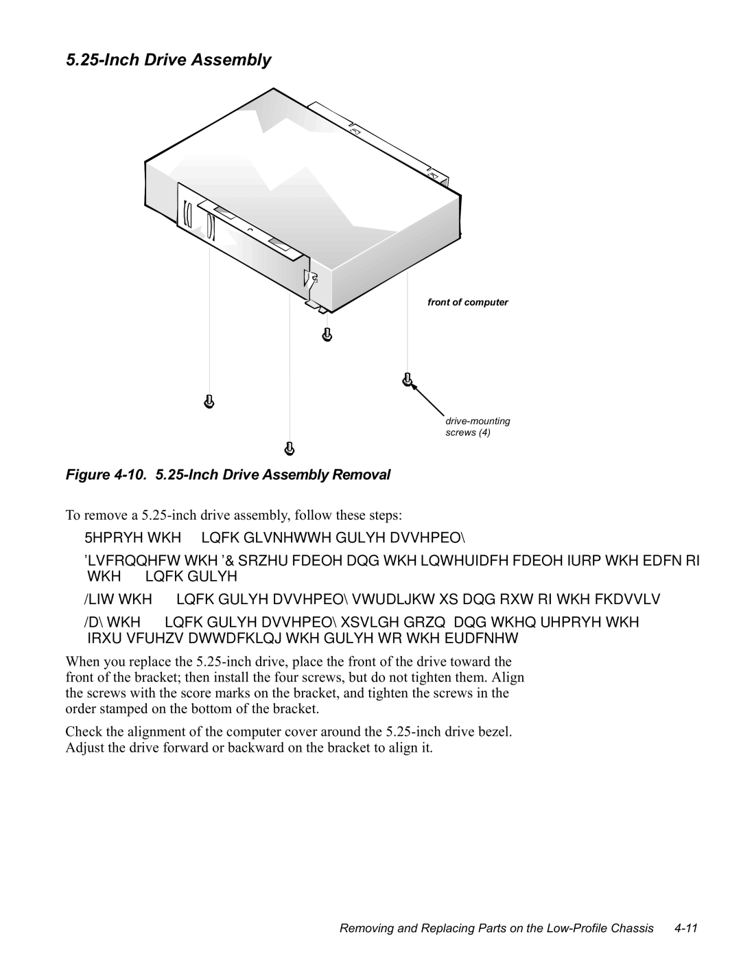 Dell GN manual Qfkulyh$Vvhpeo, Irxuvfuhzvdwwdfklqjwkhgulyhwrwkheudfnhw, Rughuvwdpshgrqwkherwwrpriwkheudfnhw 