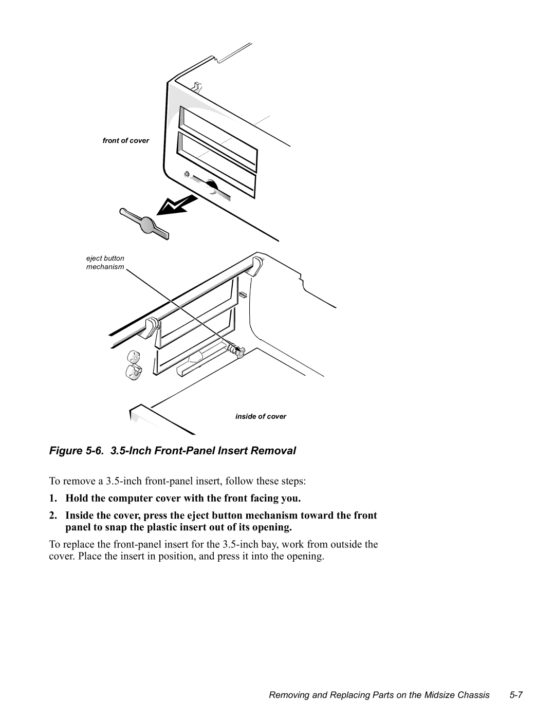 Dell GN manual Iurqwrifryhu Hmhfwexwwrq Phfkdqlvp Lqvlghrifryhu 