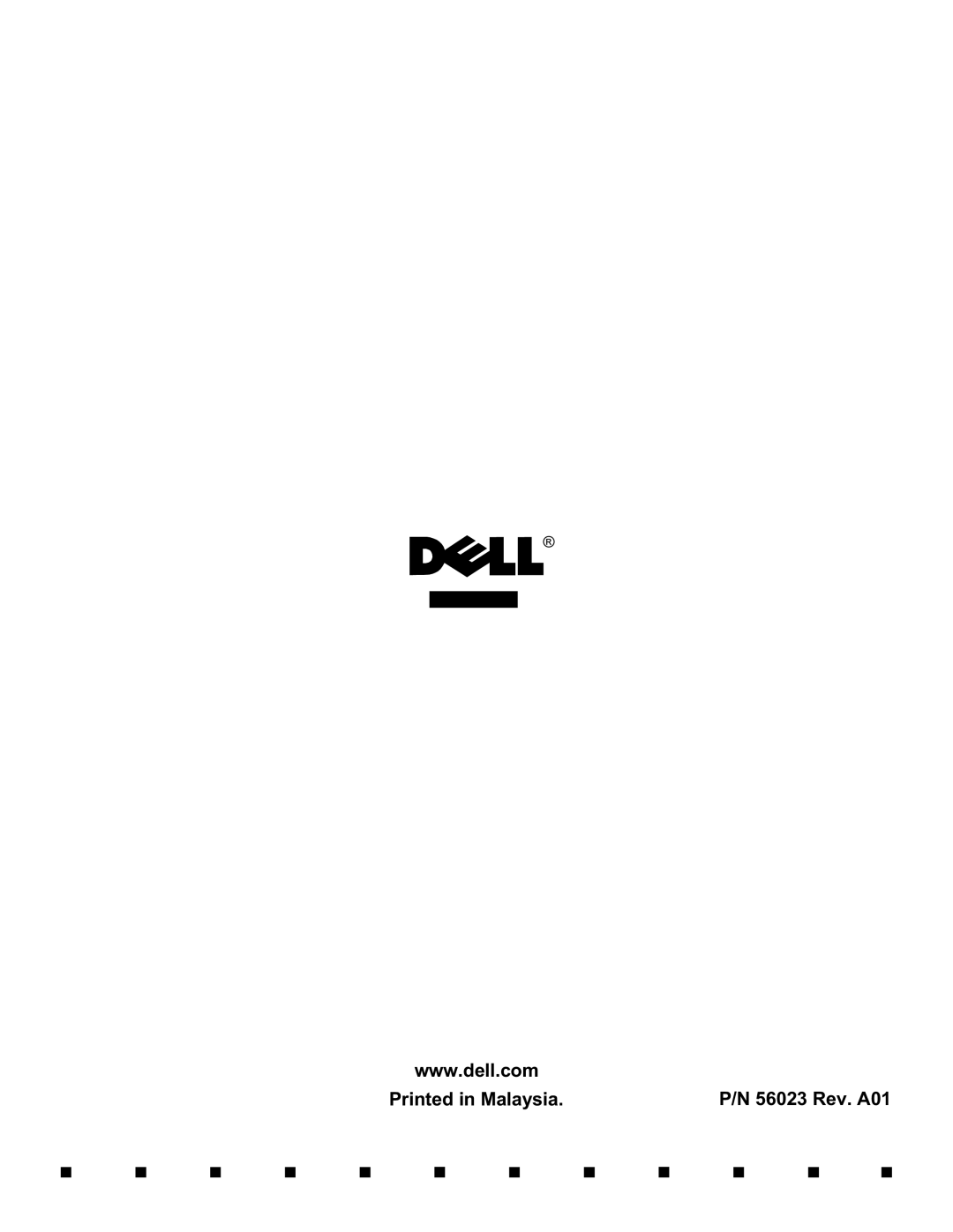Dell GN manual ZZZGHOOFRP 3ULQWHGLQ0DOD\VLD315HY$ 