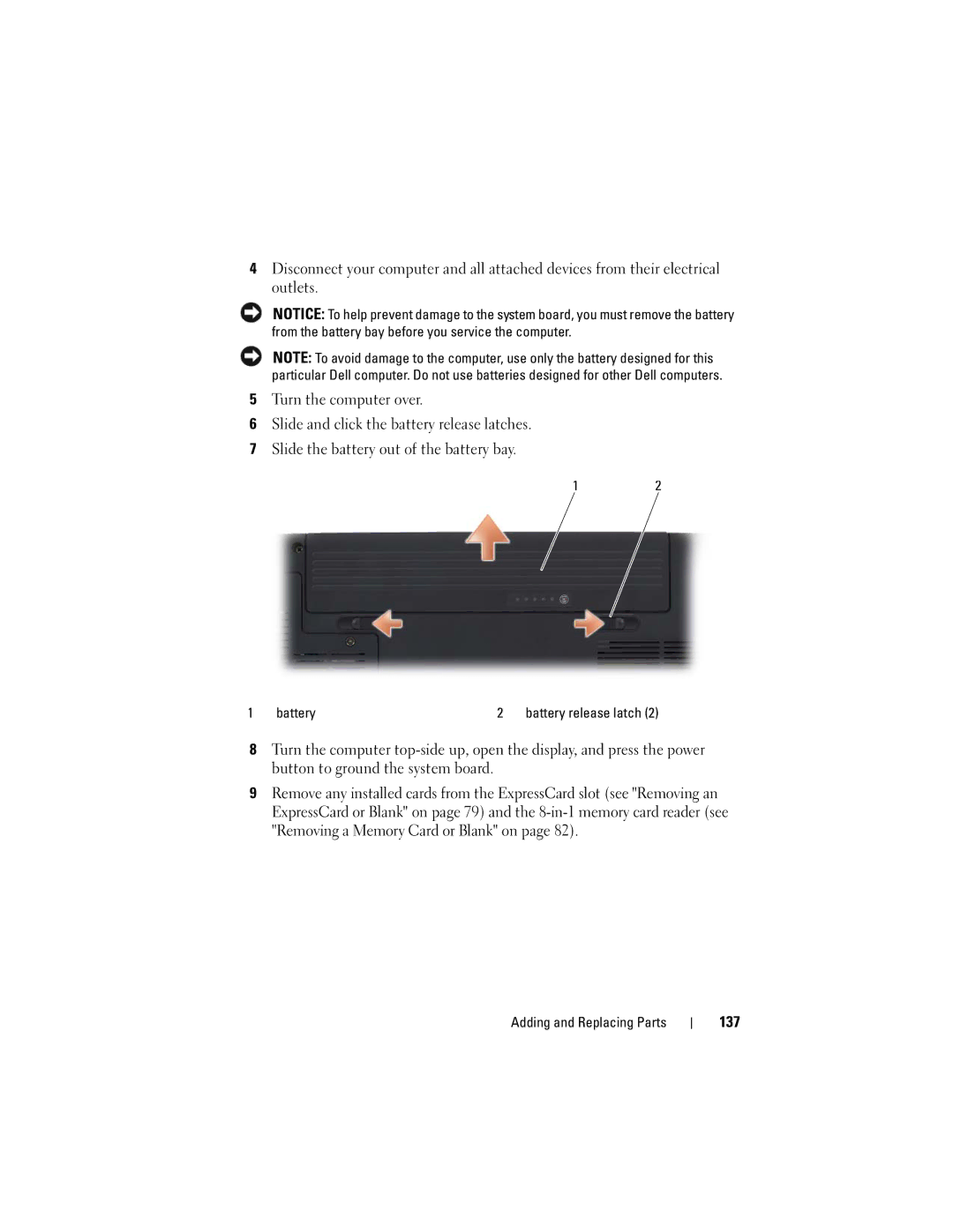 Dell GU051 manual 137 