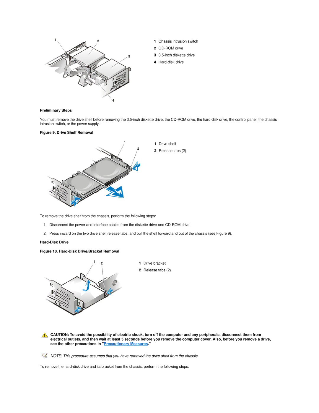 Dell GX200 manual Preliminary Steps, Hard-Disk Drive 