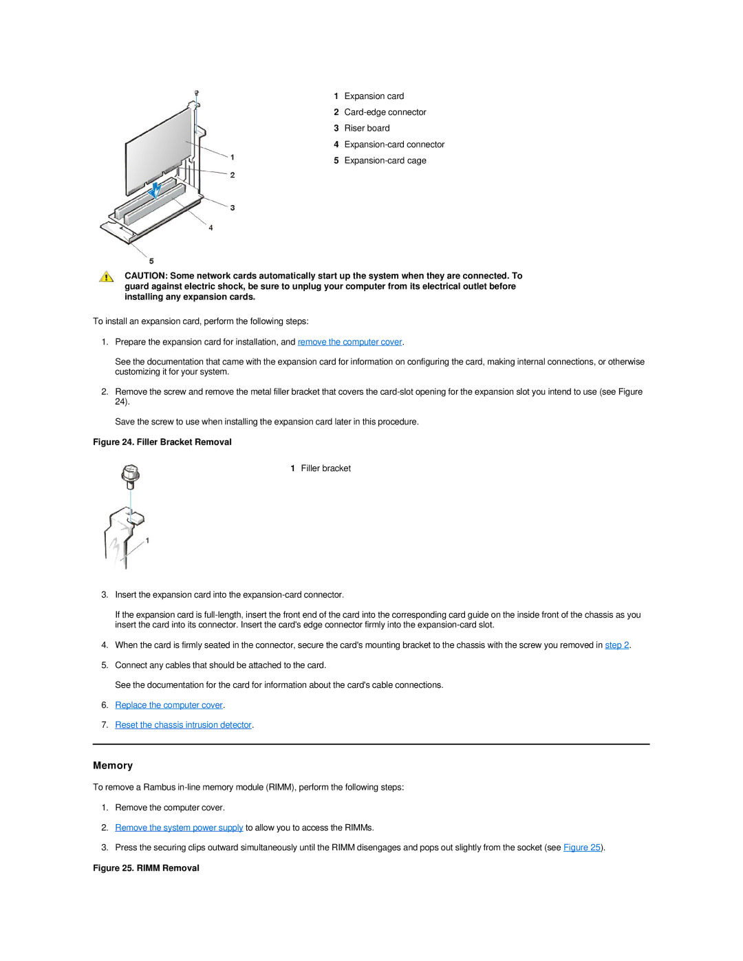 Dell GX200 manual Memory 