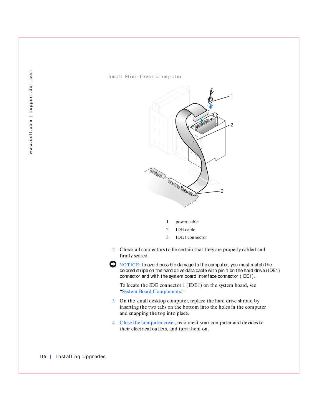 Dell GX240 manual Installing Upgrades 