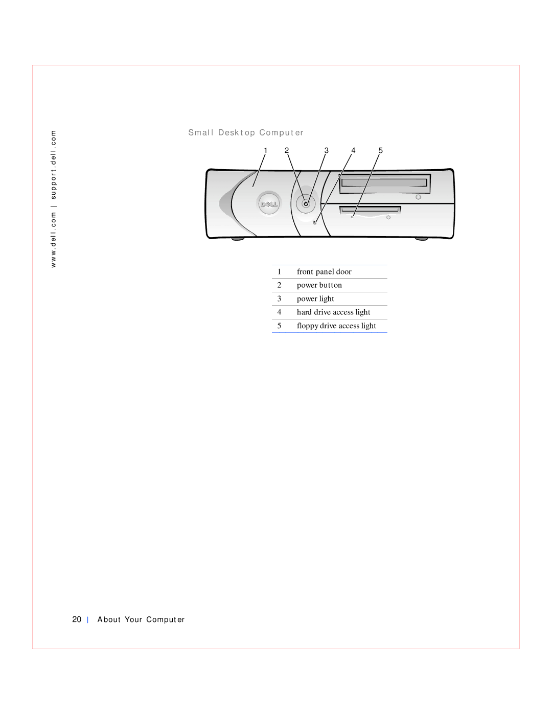 Dell GX240 manual A l l D e s k t o p C o m p u t e r 