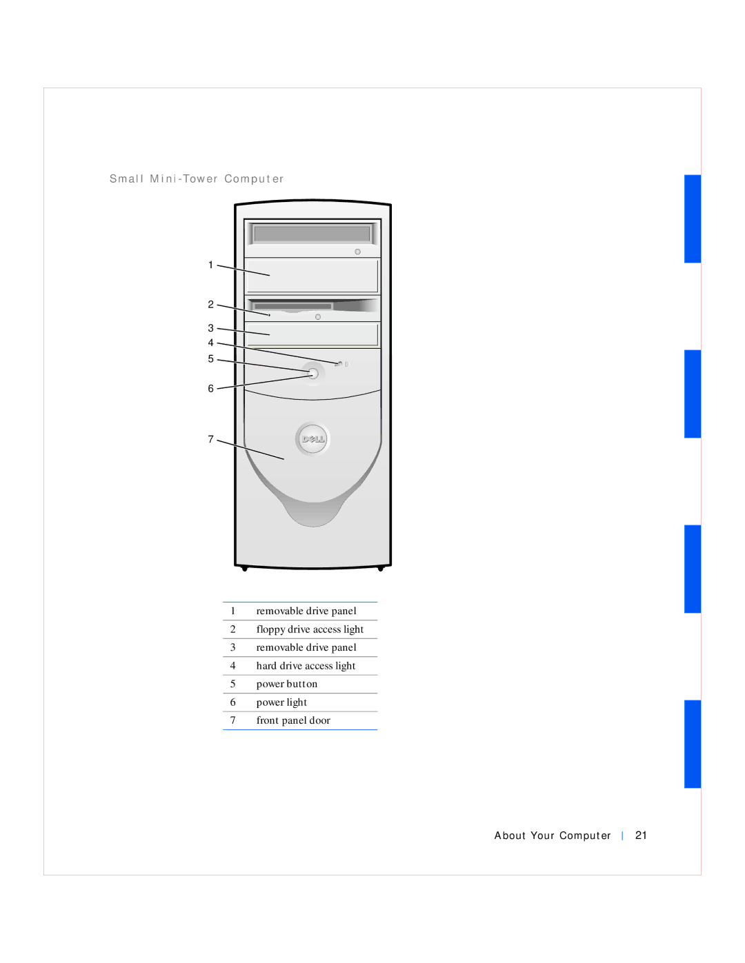 Dell GX240 manual A l l M i n i -To w e r C o m p u t e r 