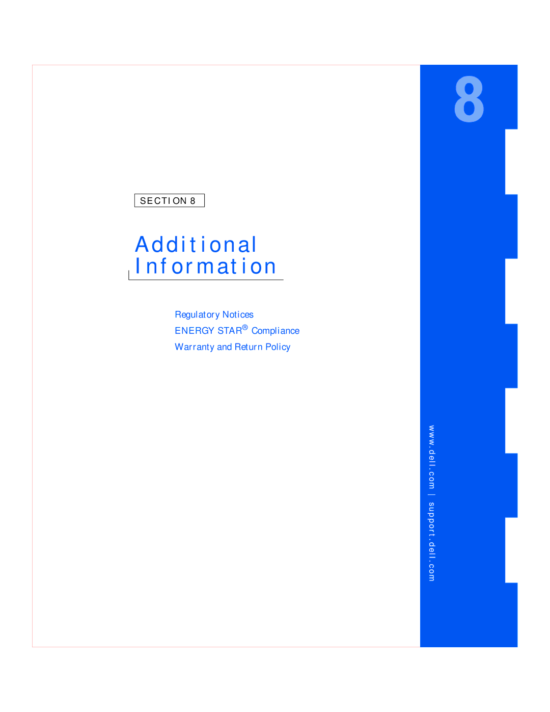 Dell GX240 manual Additional Information 