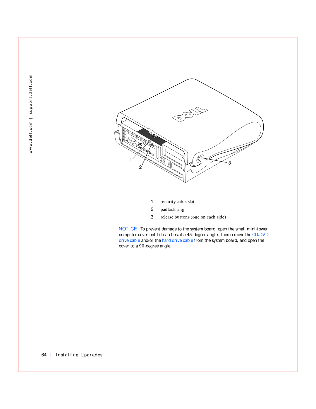 Dell GX240 manual Installing Upgrades 