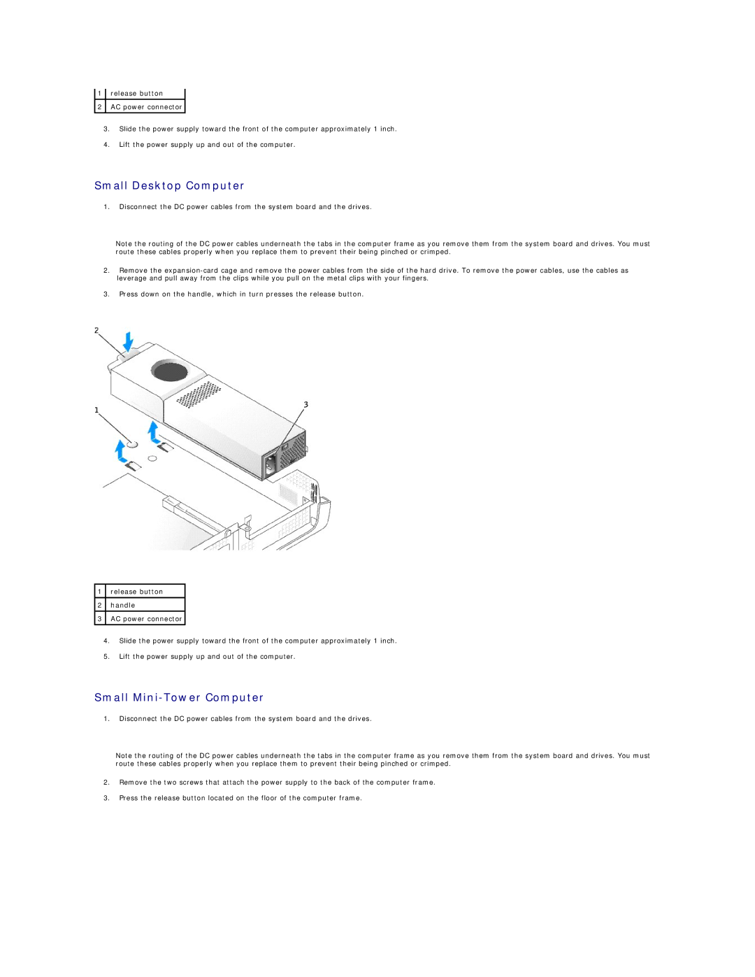 Dell GX270 manual Small Desktop Computer 