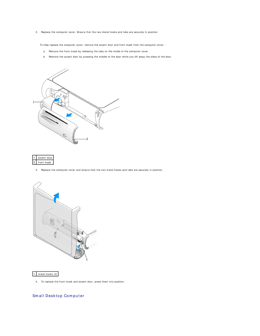 Dell GX270 manual Small Desktop Computer 