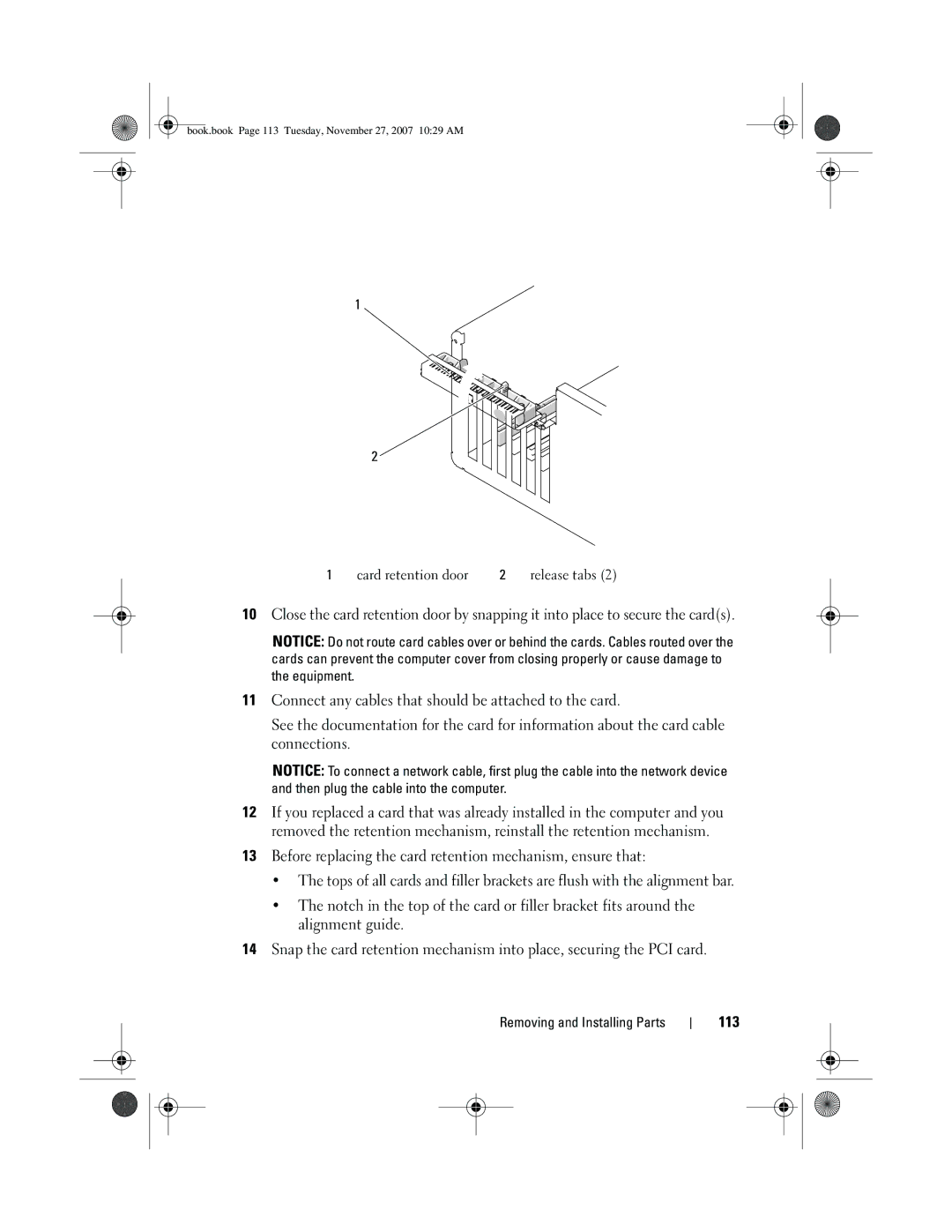 Dell DC01L, GX404 owner manual 113 