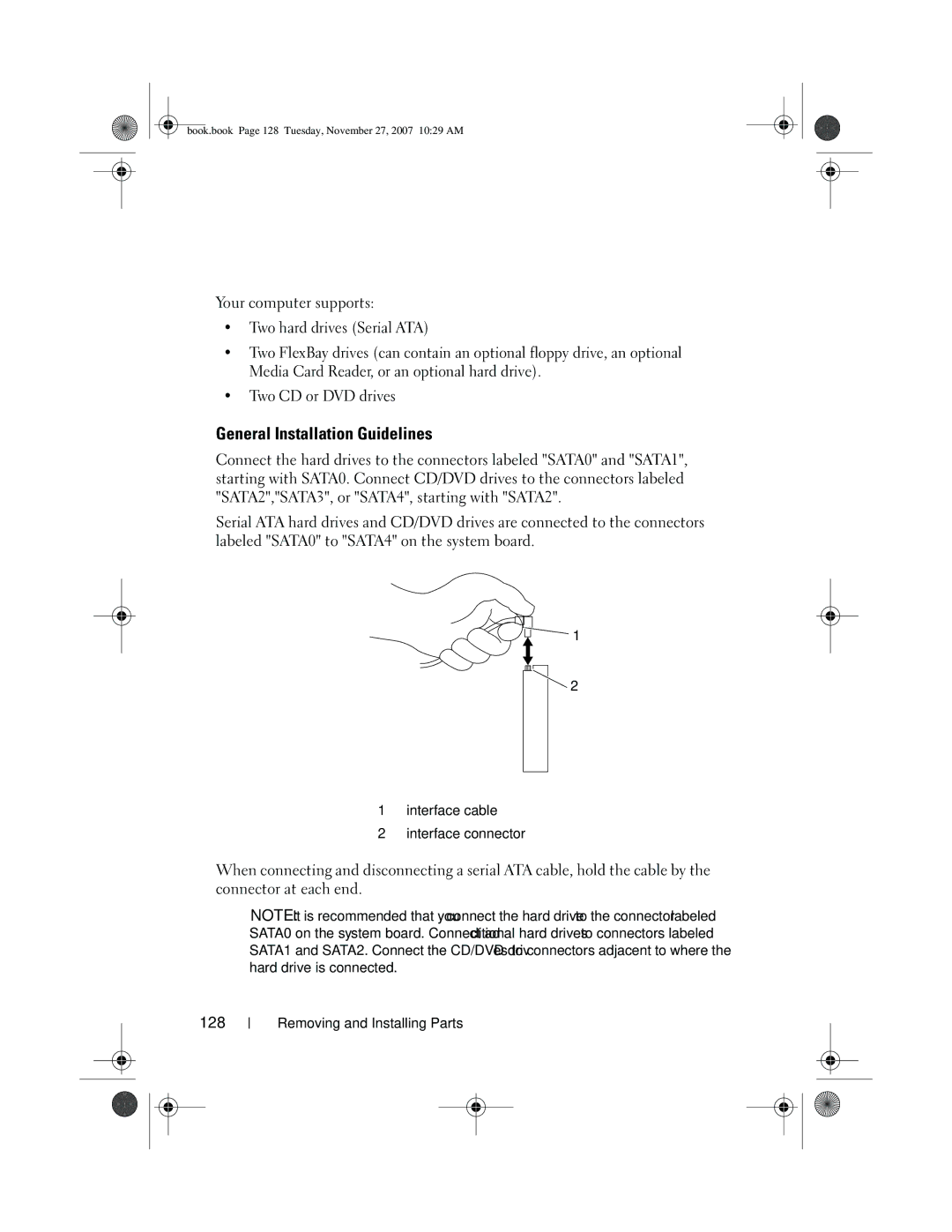 Dell GX404, DC01L owner manual Drives, General Installation Guidelines 