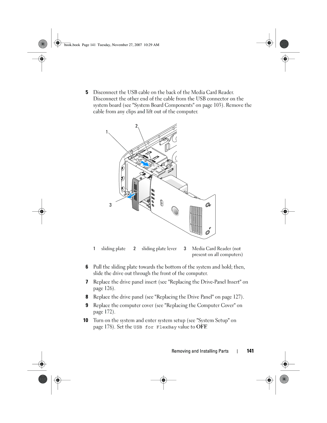 Dell DC01L, GX404 owner manual 141 