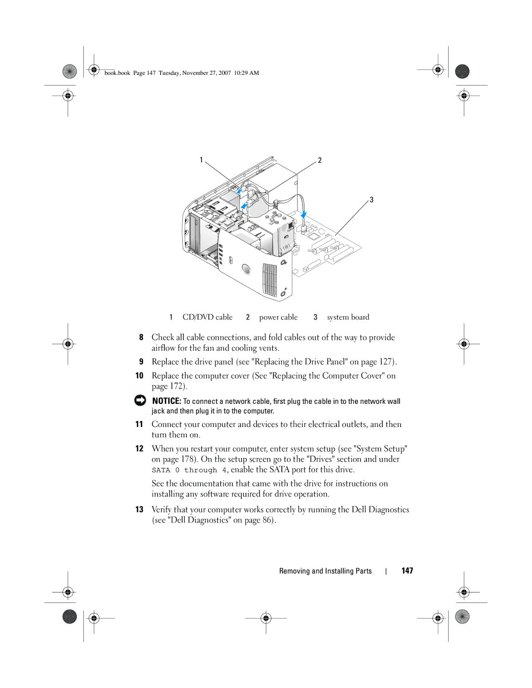 Dell DC01L, GX404 owner manual 147 