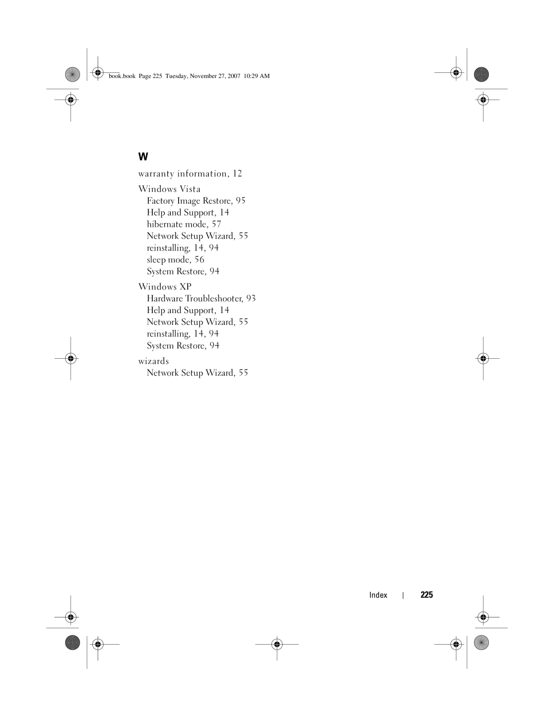 Dell DC01L, GX404 owner manual 225 