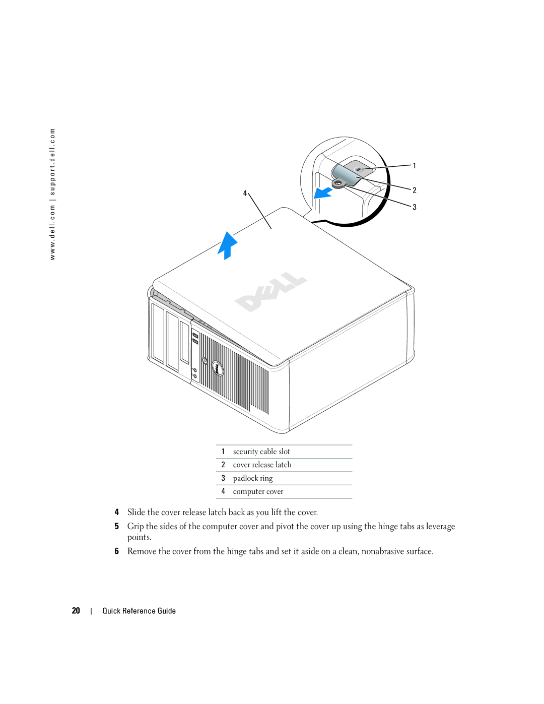 Dell GX520 manual Quick Reference Guide 