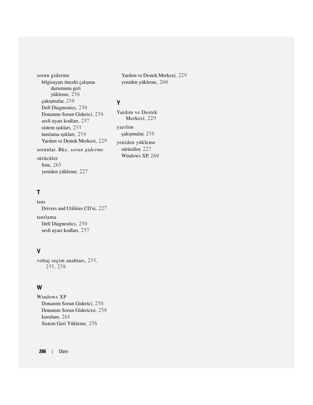 Dell GX520 manual 266 