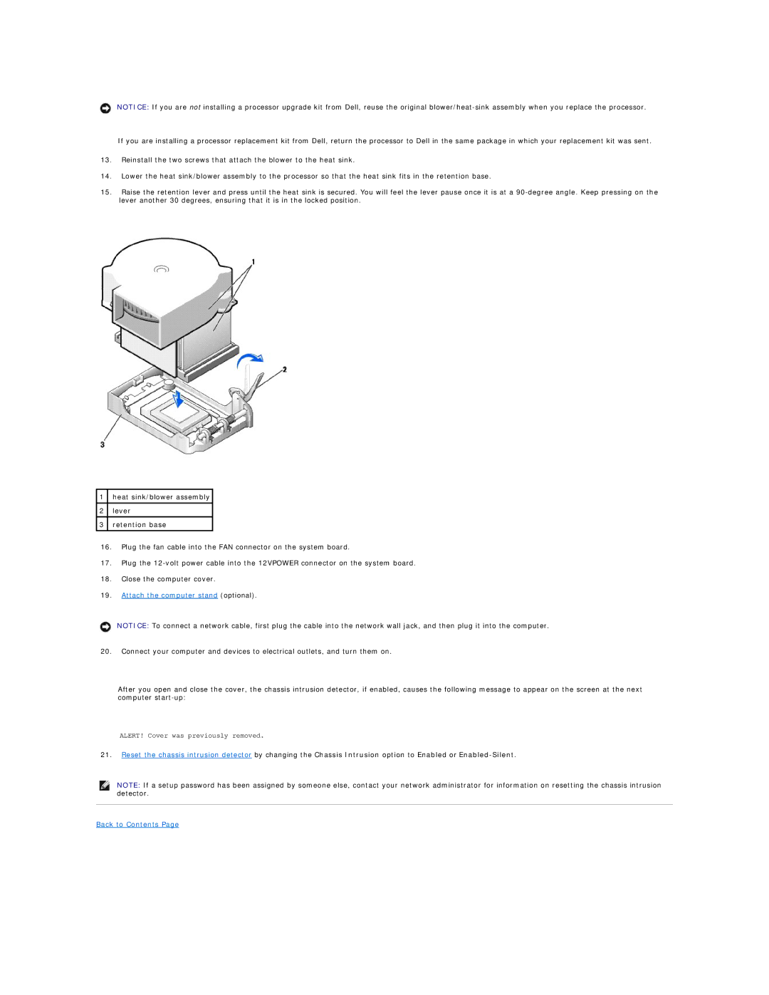 Dell GX60 manual Attach the computer stand optional 