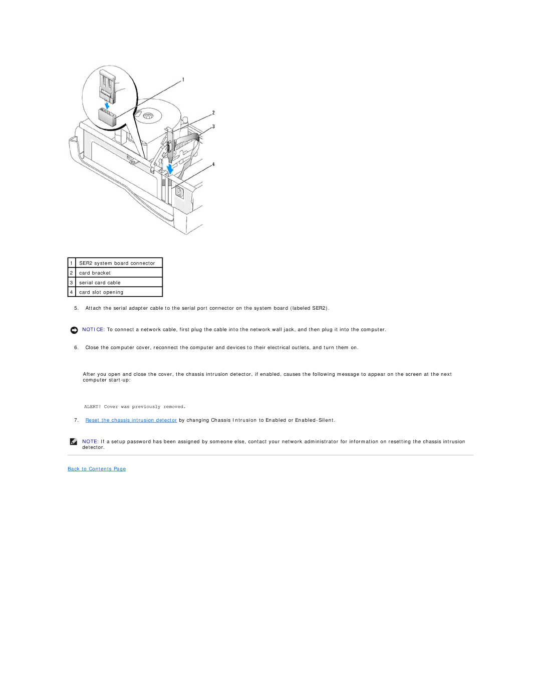 Dell GX60 manual Back to Contents 